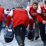 ARSENAL FANS’ TITLE CELEBRATIONS END IN HEARTBREAK